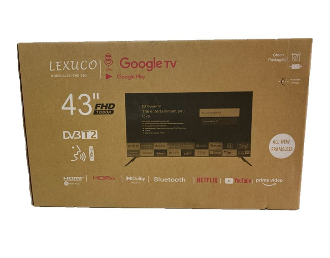 43inch lexuco google tv
