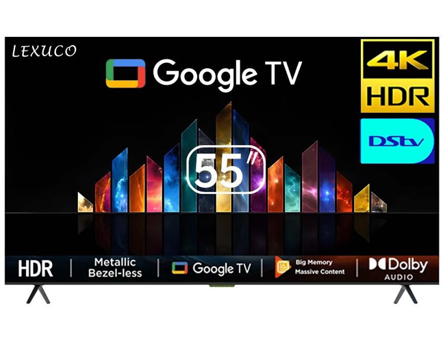 55inch lexuco google tv