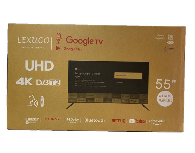 55inch lexuco google tv